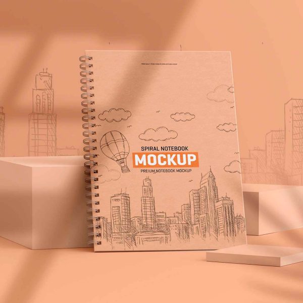 Spiral-Notebook-Mockup