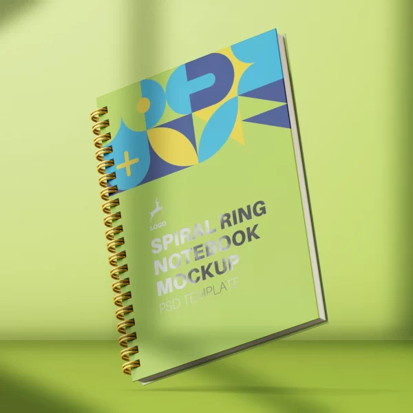 a5-wire-bound-spiral-ring-binder-diary-corporate-notebook-planner-realistic-mockup-design-template-psd